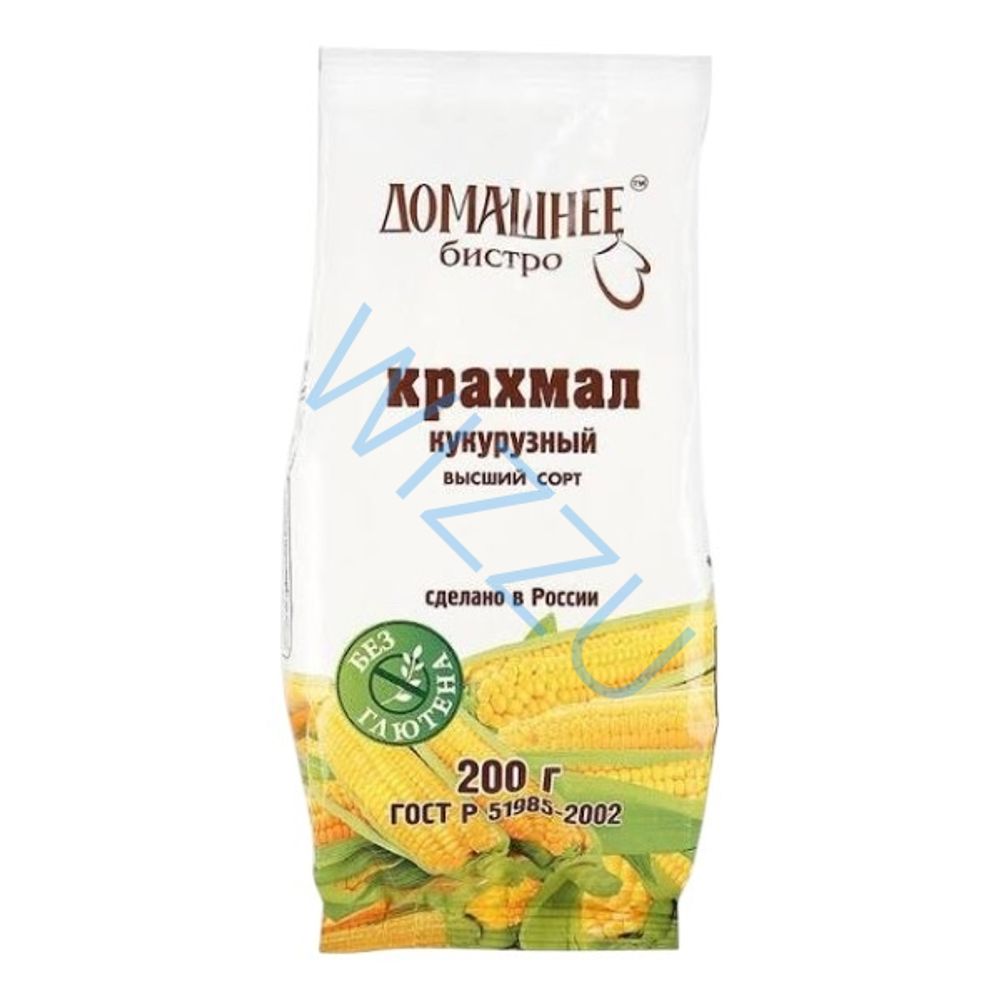 Крахмал Домашнее Бистро кукрузный 200г