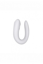 Парный вибратор Satisfyer Double Joy (синхронизируется со смартфоном) (Цвет: белый)