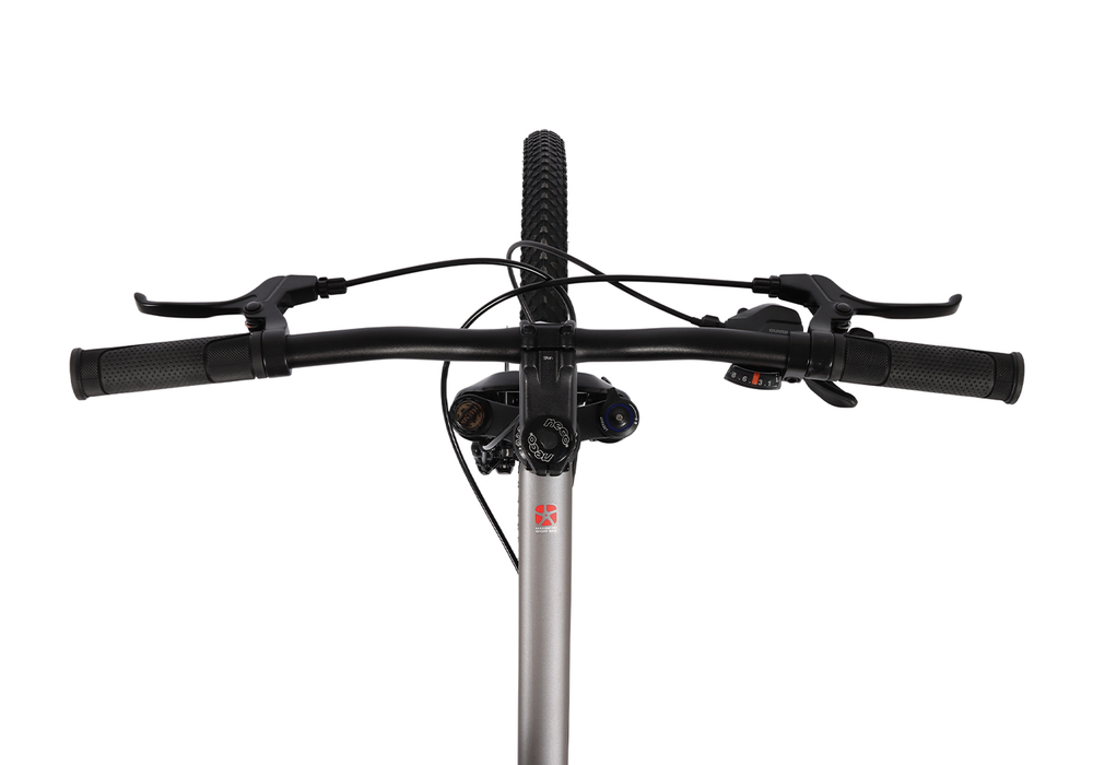 Велосипед 24'' Maxiscoo 7BIKE Серый Матовый (2026)