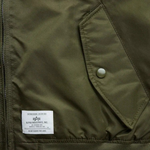 Бомбер Alpha Industries L-2B Hooded Gen II Green (Зелёный)