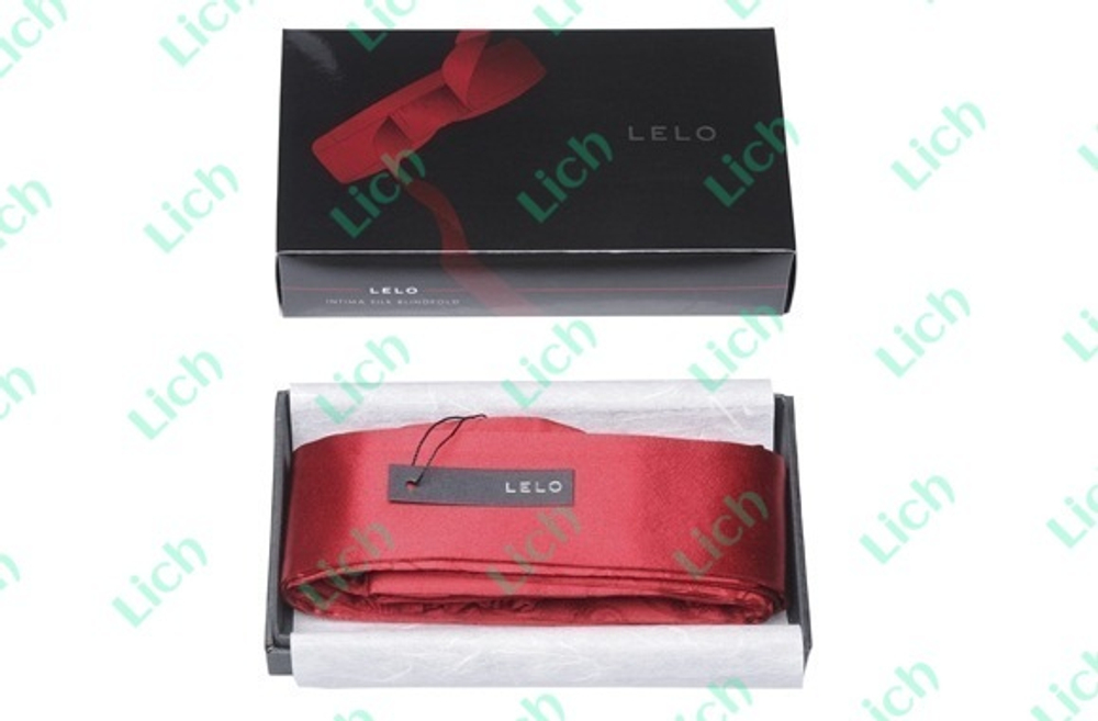 Красная шелковая маска Intima (LELO)