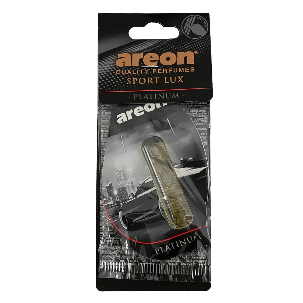 Ароматизаторы для автомобиля "AREON LIQVID LUX 5 ML" PLATINUM  (704-LX-03 / 1/24.288)