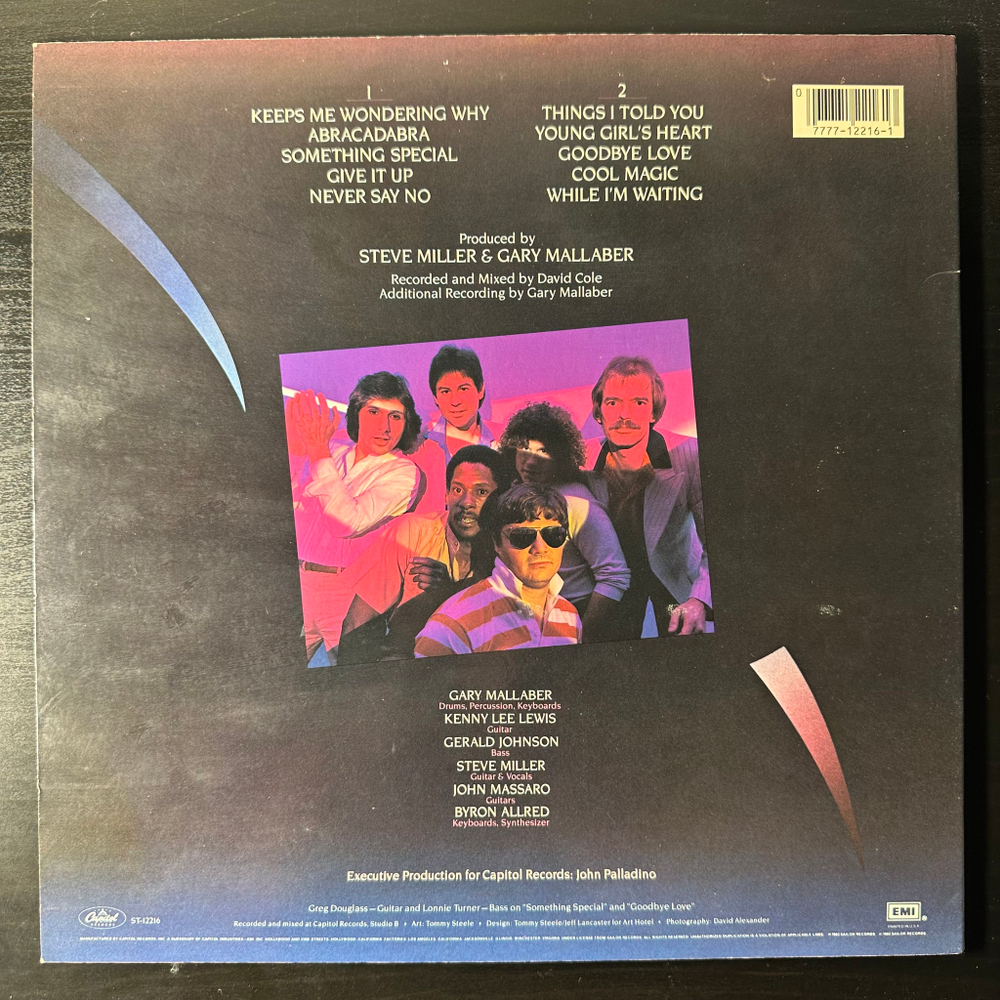 The Steve Miller Band ‎– Abracadabra (США 1982г.)