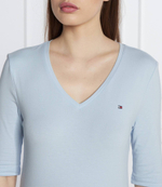 блузка essentials Tommy Hilfiger - голубой(WW0WW27963)