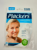 Зубная нить на держателе Plackers Easy Flossing, в упаковке 38 шт. (Швеция)