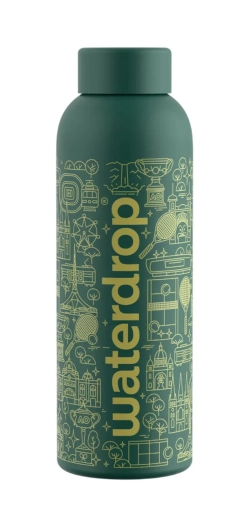 Теннисная бутылка Waterdrop AO26 Melbourne 600ml - green