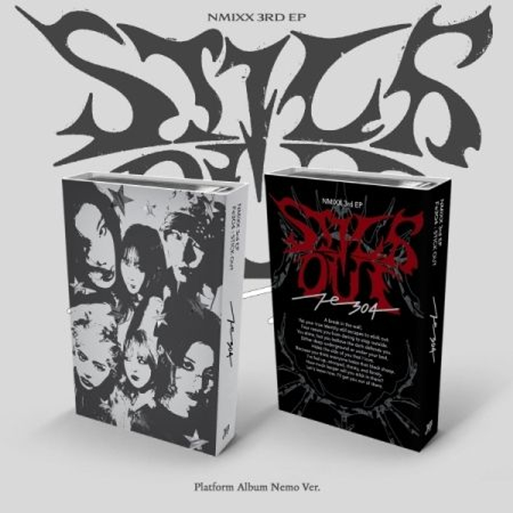Альбом NMIXX - Fe3O4: STICK OUT 3rd EP Album PLATFORM ALBUM NEMO RANDOM Version