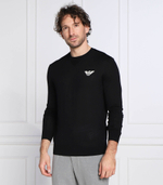 Хлопковый свитер Emporio Armani - графитовый(6L1MXG 1MJVZ)