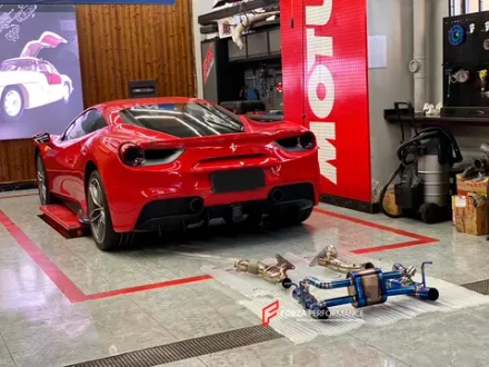 Выхлопная система для Ferrari 488
