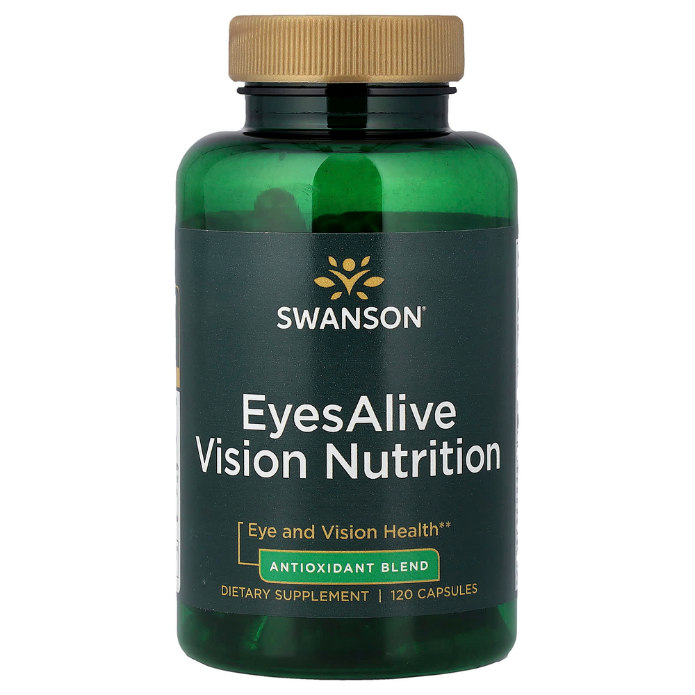 Swanson Vitamins, EyesAlive Vision Nutrition, 120 капсул