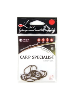 Крючок KOI "CARP SPECIALIST ", размер 6
