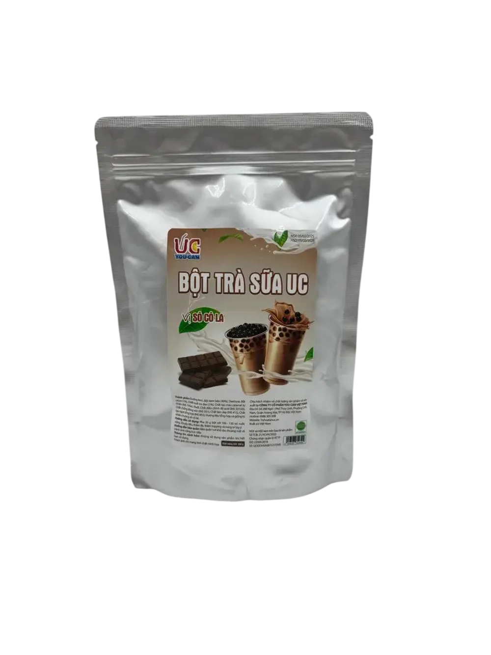 Порошок для Bubble Tea со вкусом шоколада , 500гр