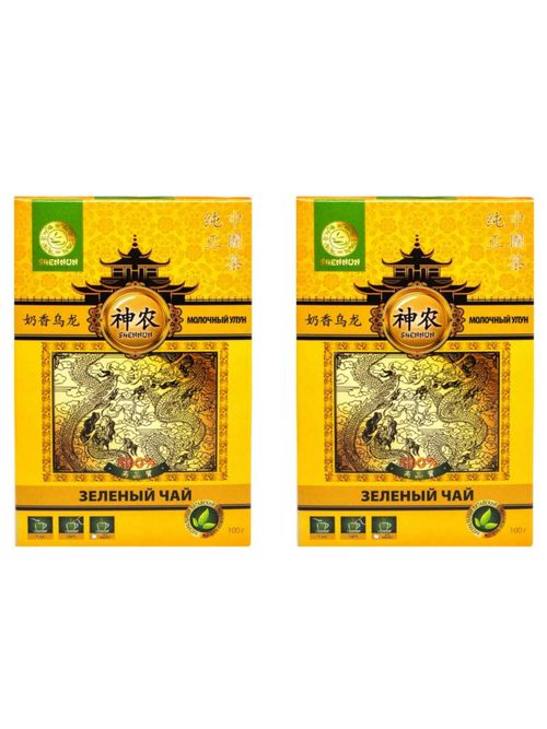 Чай зеленый Shennun Молочный улун 100 г, 2 шт
