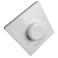 Настенный регулятор громкости звука настенный Steam&water SOUND CONTROL White 230 (Цвет белый, 5 уровней громкости, 4-8 Ом, 30W)