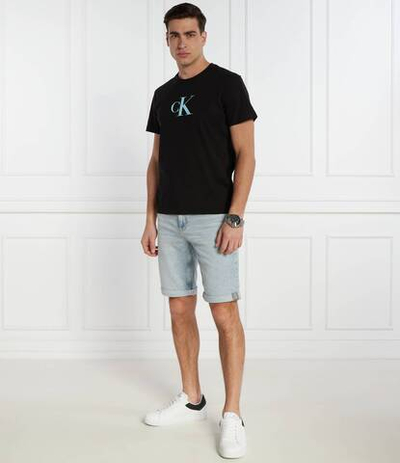 Шорты CALVIN KLEIN JEANS - голубой(J30J324871)