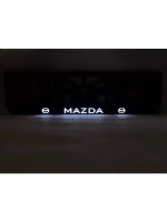 Рамка для номера с подсветкой. Mazda.