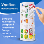 Держатель контейнер корзина XL для пакетов, мешков, бахил, 45×16×13 см, комплект крепежа.