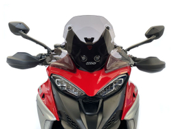 DU018FS WRS SPORT DARK SMOKE WINDSCREEN (MTS V4)