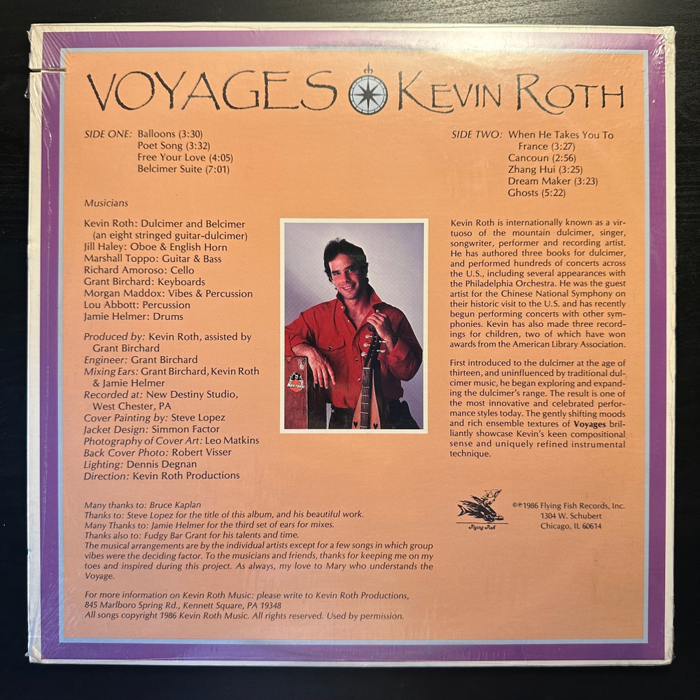 Kevin Roth - Voyages (США 1986г.)