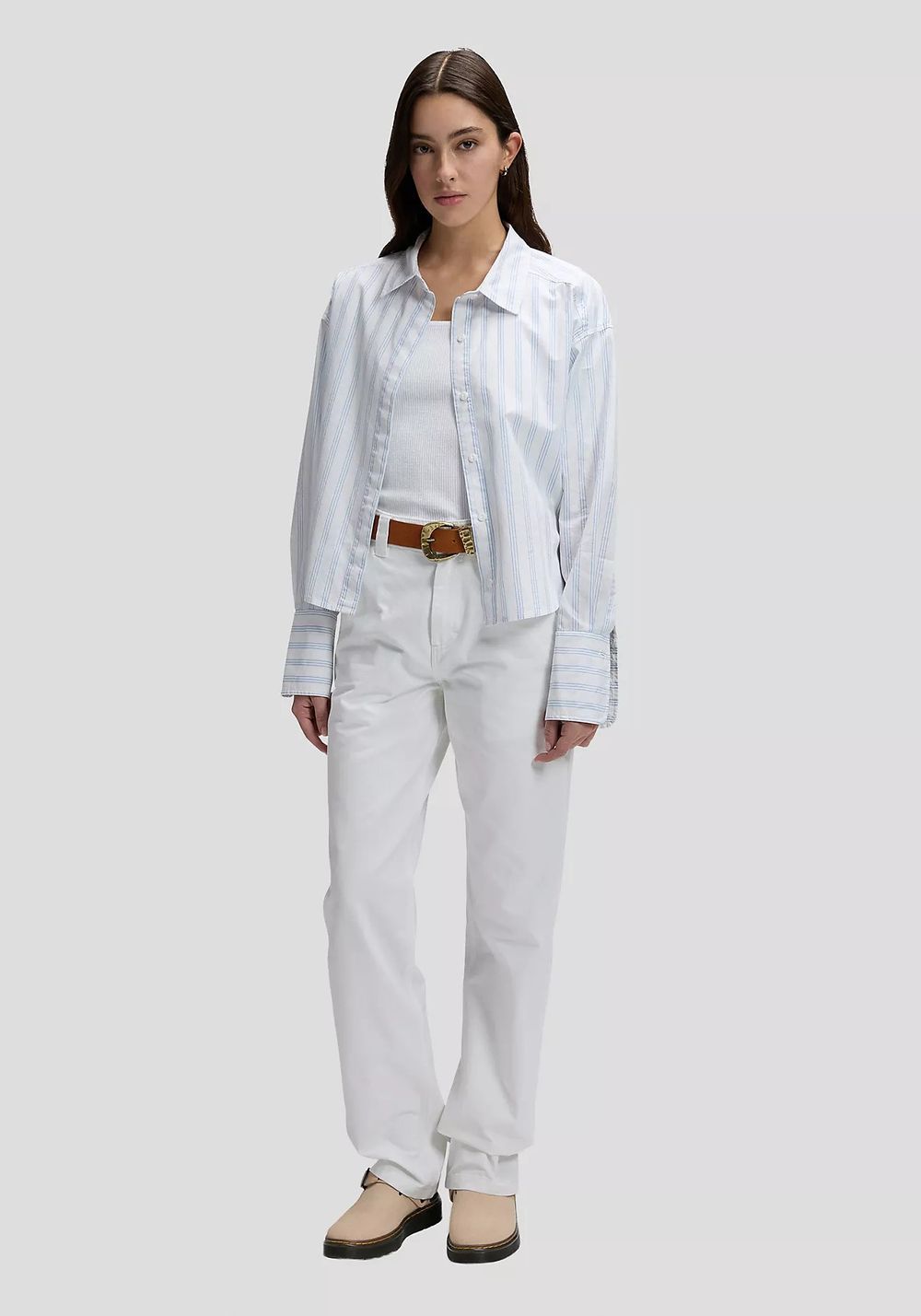 Блузка CUFFED SHIRT 112376967