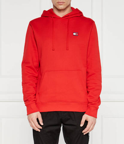 Худи TJM REG BADGE Tommy Jeans - красный(DM0DM17988)