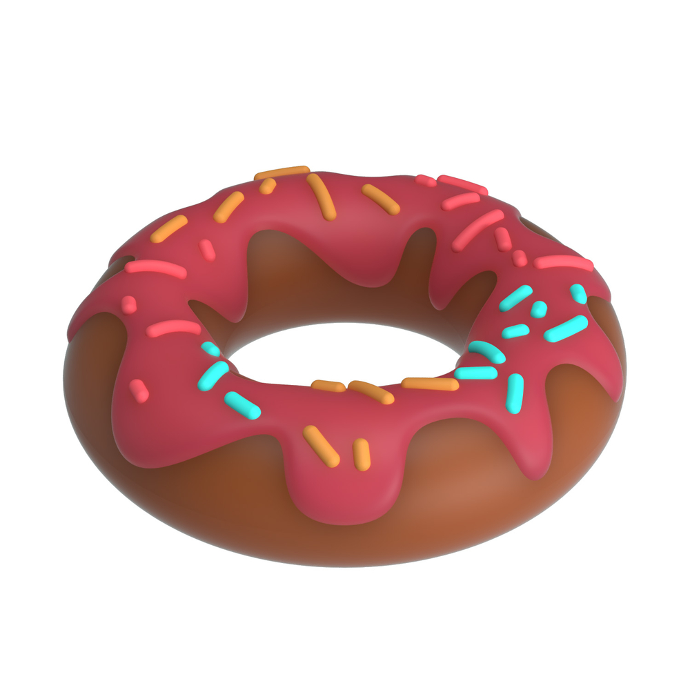 Pretty Love Эрекционное кольцо Berry Super Donut BI-210344-1