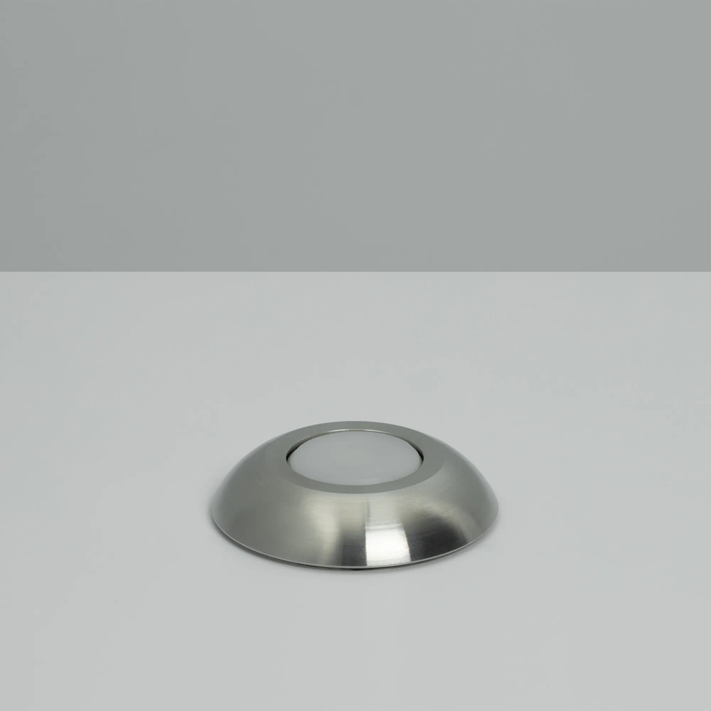Накладка ART-DECK-CAP-DOME-R50 (SL, STEEL) (Arlight, Металл) 024932