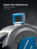 Катушка со шлангом 1/2″ 20 метров настенный поворотный кронштейн GRINDA HRA-20 ProLine 428470