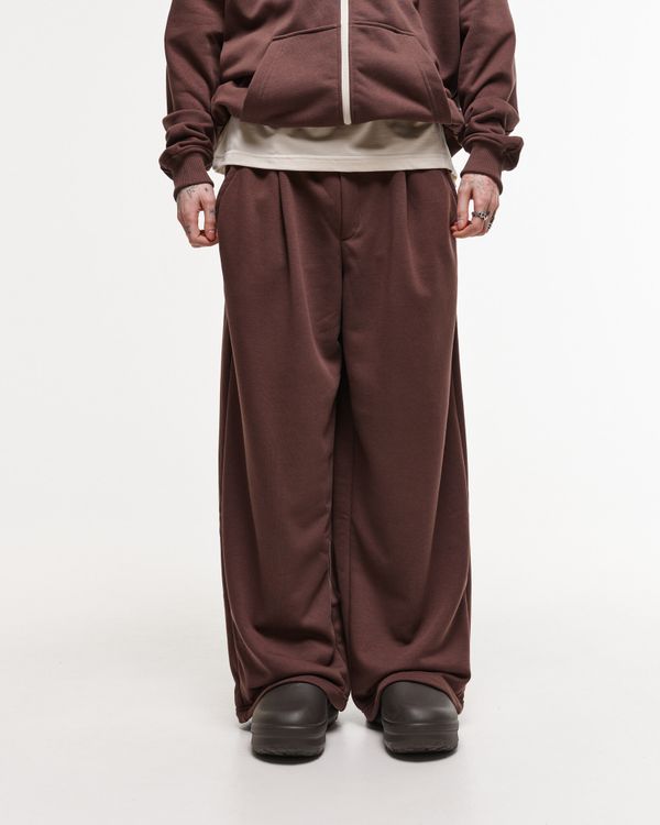 Брюки Baggy Trousers Logo French Roast - фото 1