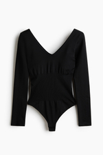 Боди-стринги Seamless Light Shape — Чёрный — H&M 1353403