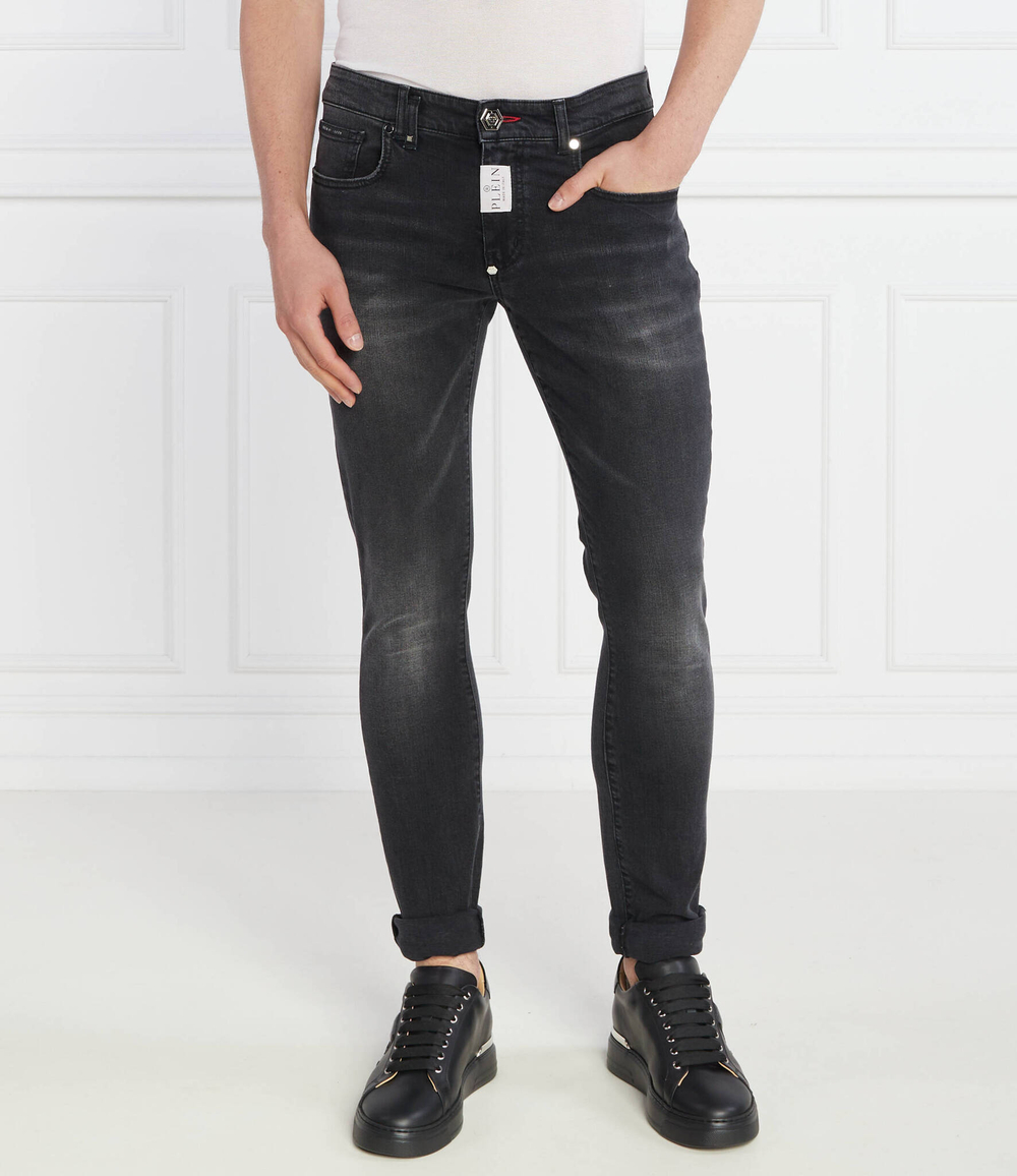 Джинсы Denim Trousers Philipp Plein - графитовый (MDT3554 PDE004N)