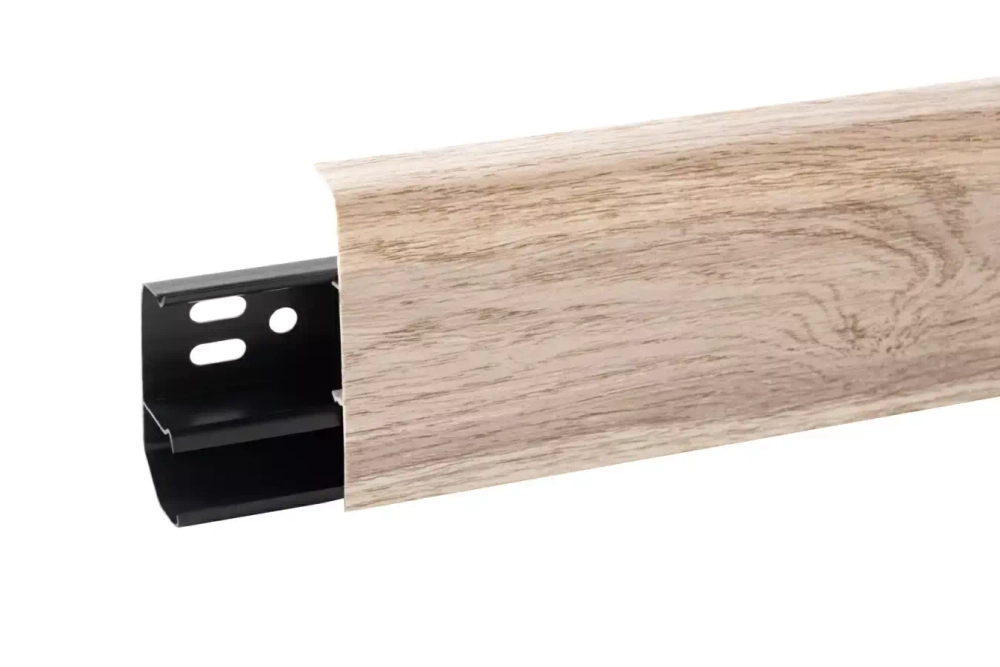 Плинтус ПВХ Aberhof ABF-70 7012 Дуб Бургос 70x26х2500 мм