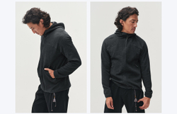 Худи Nothomme BlueMonte Full-zip черный