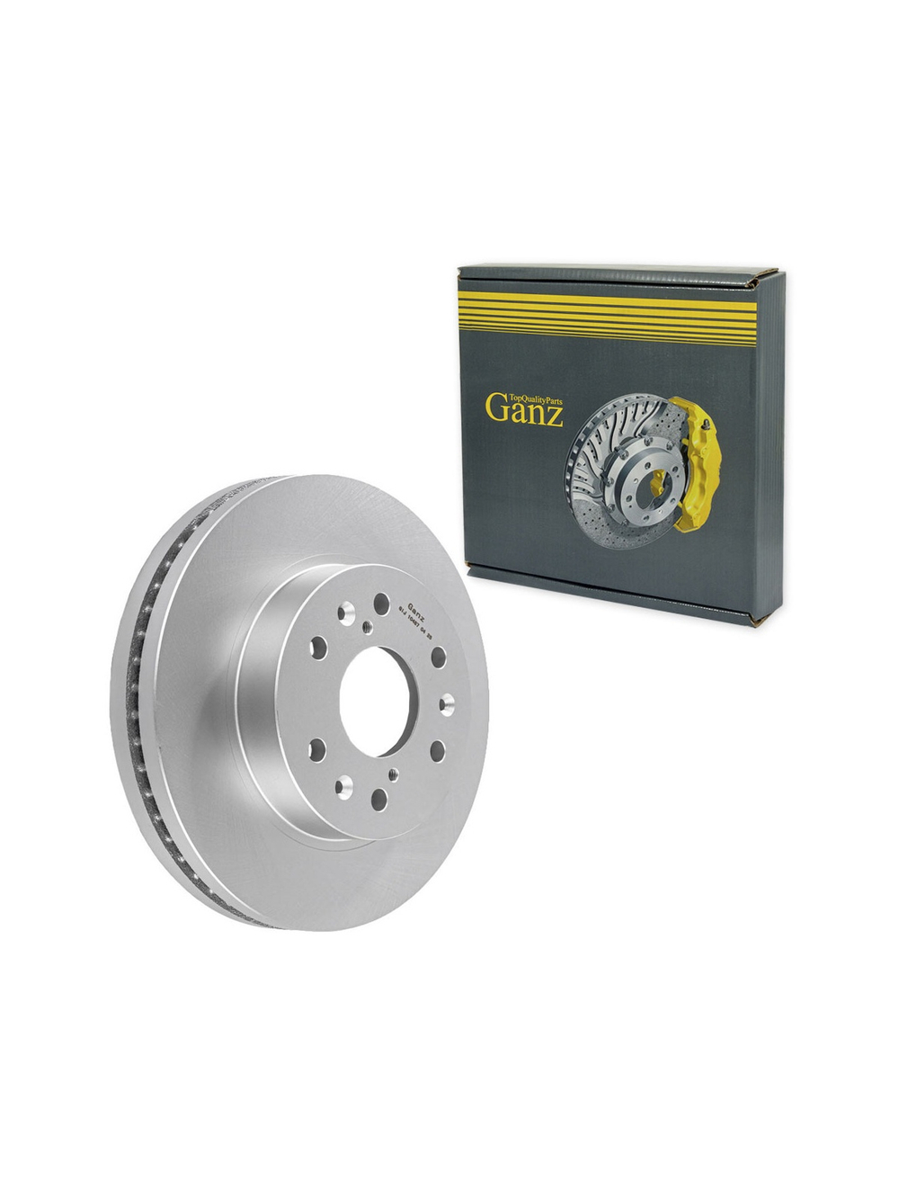 Диск тормозной передний с покрытием GM TAHOE III/CADILLAC ESCALADE 07-16 /VENT D=330MM GANZ GIJ10487