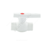 Кран шаровой PP-R белый Дн 40 внутренняя пайка OPTIMA VALFEX VALF 10145040