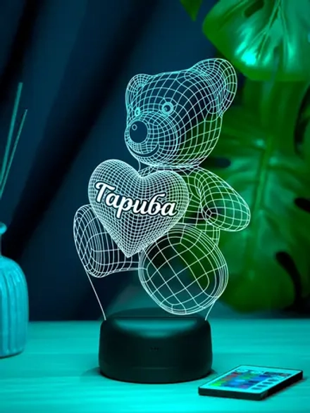 Ночник "Мишка с именем Гариба" - подарок девушке