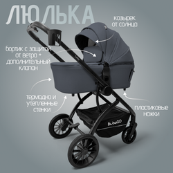 Модульная коляска BubaGO Lotta Thermo 3в1
