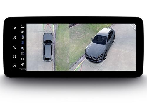 Магнитола для Mazda 6 GJ 2012-2015 (ШГУ цветной) - Teyes LUX ONE 360 монитор 12.3" 2K QLED на Android 10, Быстрая, CarPlay, 4G SIM-слот, 4 камеры в комплекте
