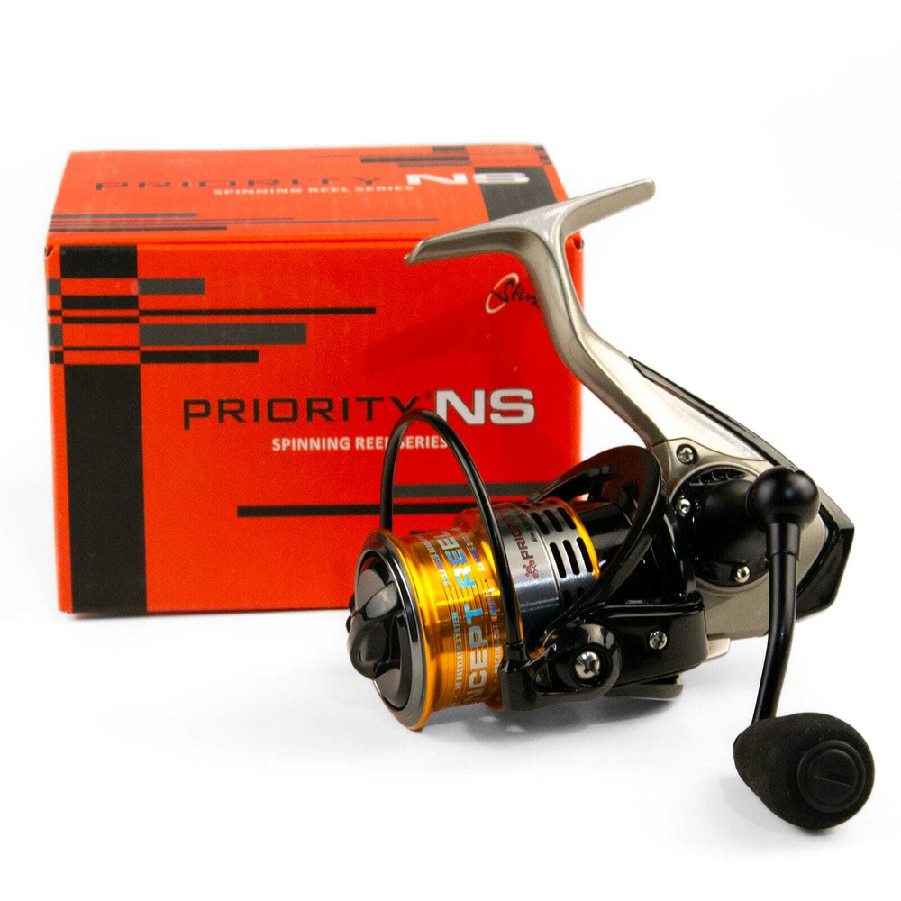 Безынерционная катушка Stinger Priority NS 2500 (6+1BB, мет. шпуля)
