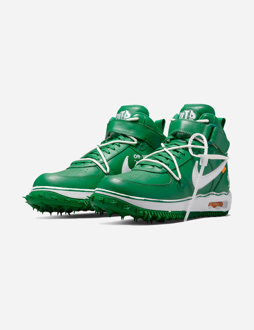 Off-White x Nike Air Force 1 Mid "Green"