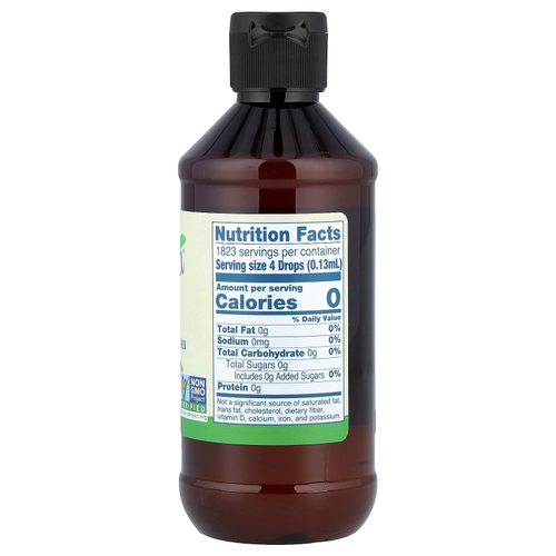NOW Foods, Better Stevia®, органический жидкий подсластитель с нулевой калорийностью, 237 мл (8 жидк. унций)