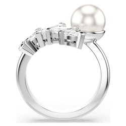 MESMERA:RING PEARL WHI/RHS 58