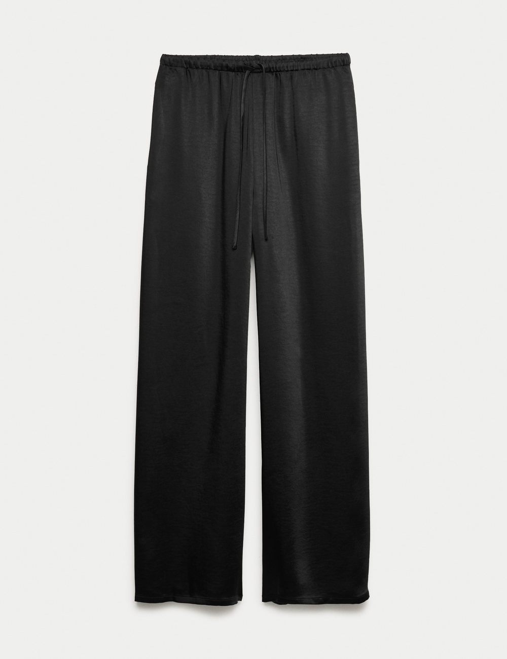 Атласные брюки с широкими штанинами T57005164 - Marks & Spencer