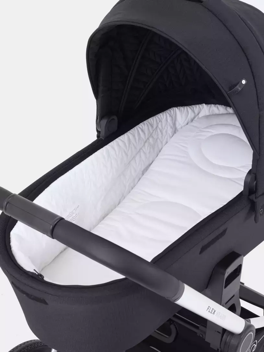 Коляска детская "FLEX GRAND" (2в1) RA072 Midnight Black + сумка