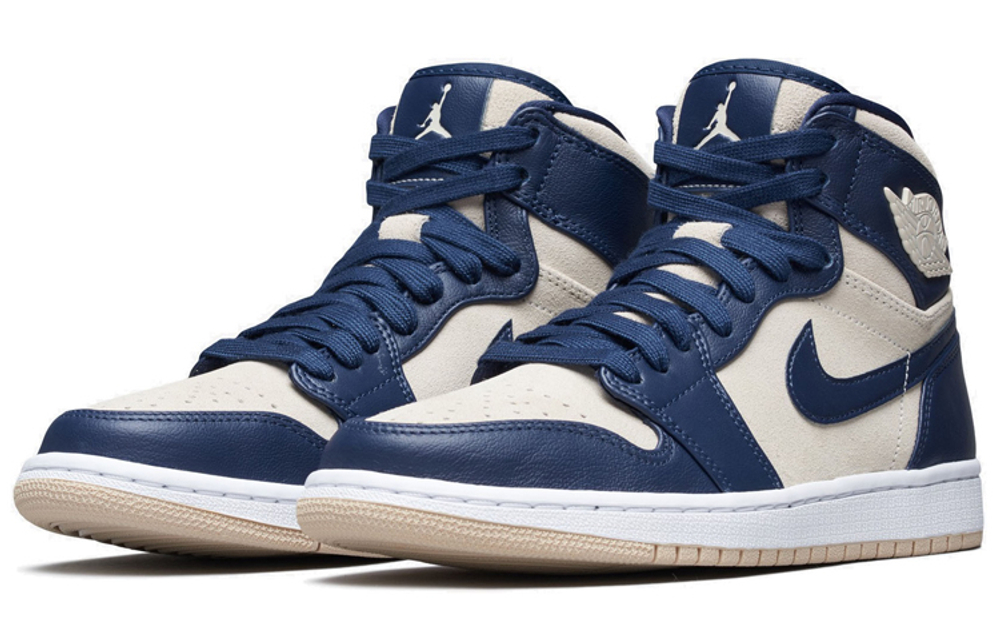Air Jordan 1 High 'Navy Cream' Women's