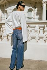 ДЖИНСЫ Z1975 REGULAR С ВЫСОКОЙ ПОСАДКОЙ — ZARA