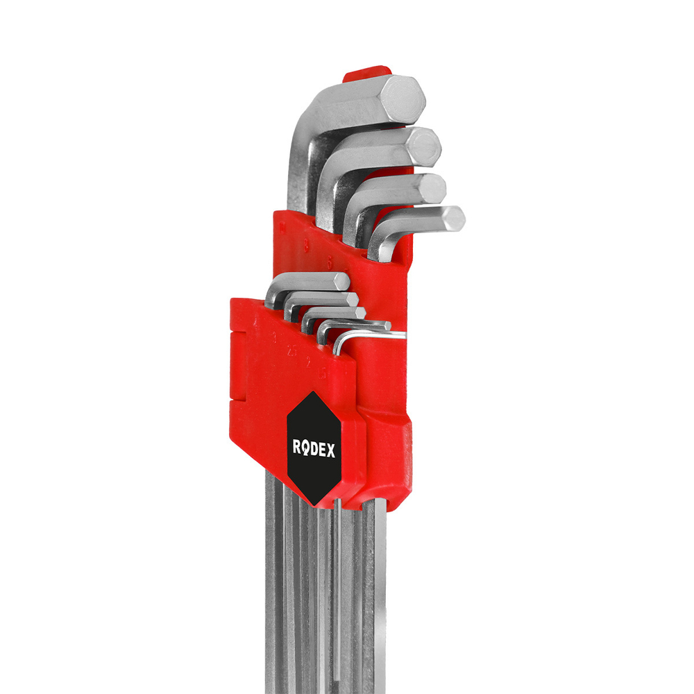 НАБОР КЛЮЧ ШЕСТИГР.ТОРЦ. RODEX 1,5-10MM 9ШТ RHT0501101009