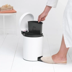Brabantia Контейнер для мусора NewIcon 2x2л белый 280429