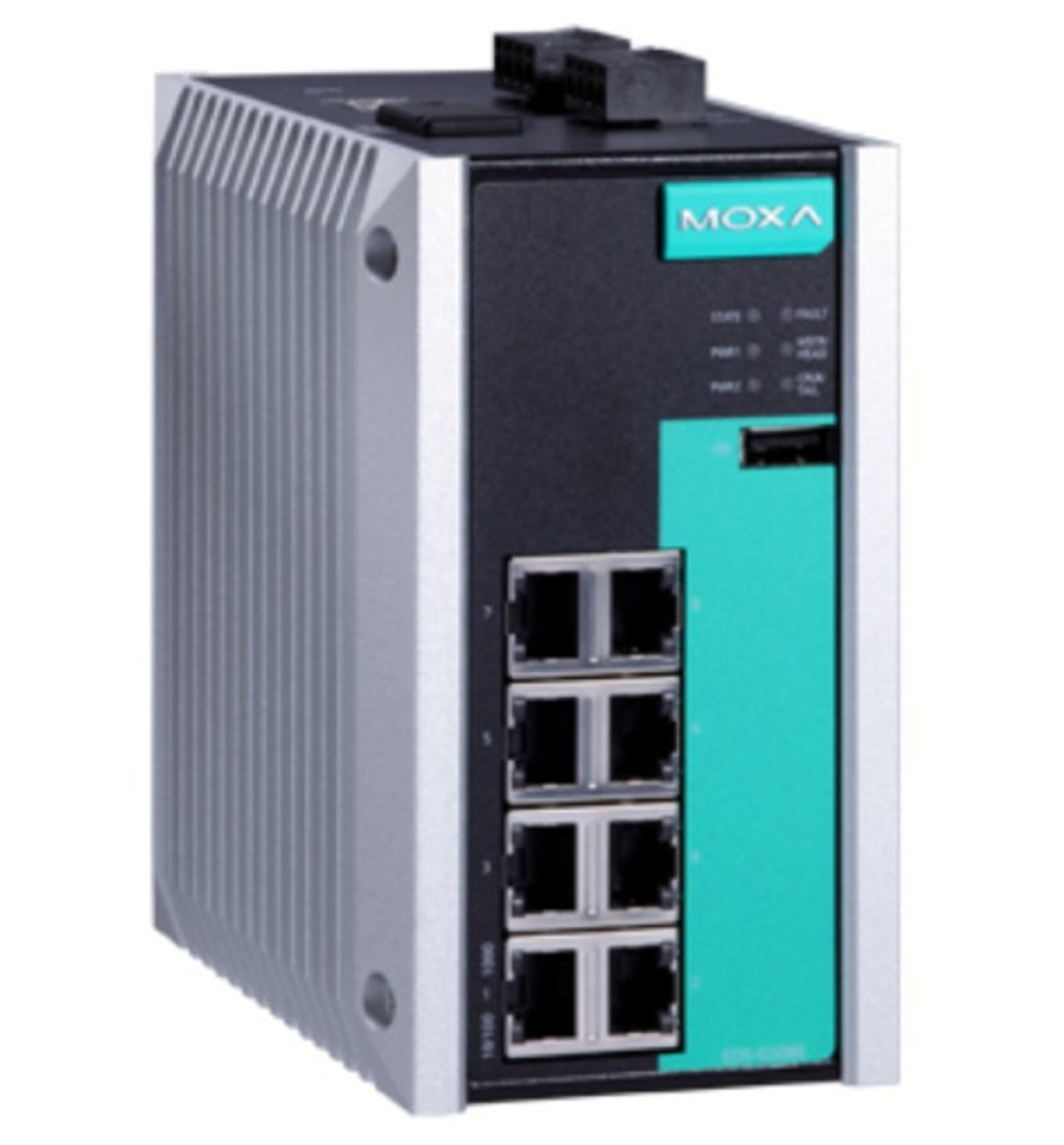 Коммутатор управляемый MOXA EDS-G508E