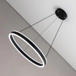 Citilux Дуэт CL719501 LED Люстра подвесная с пультом Чёрная